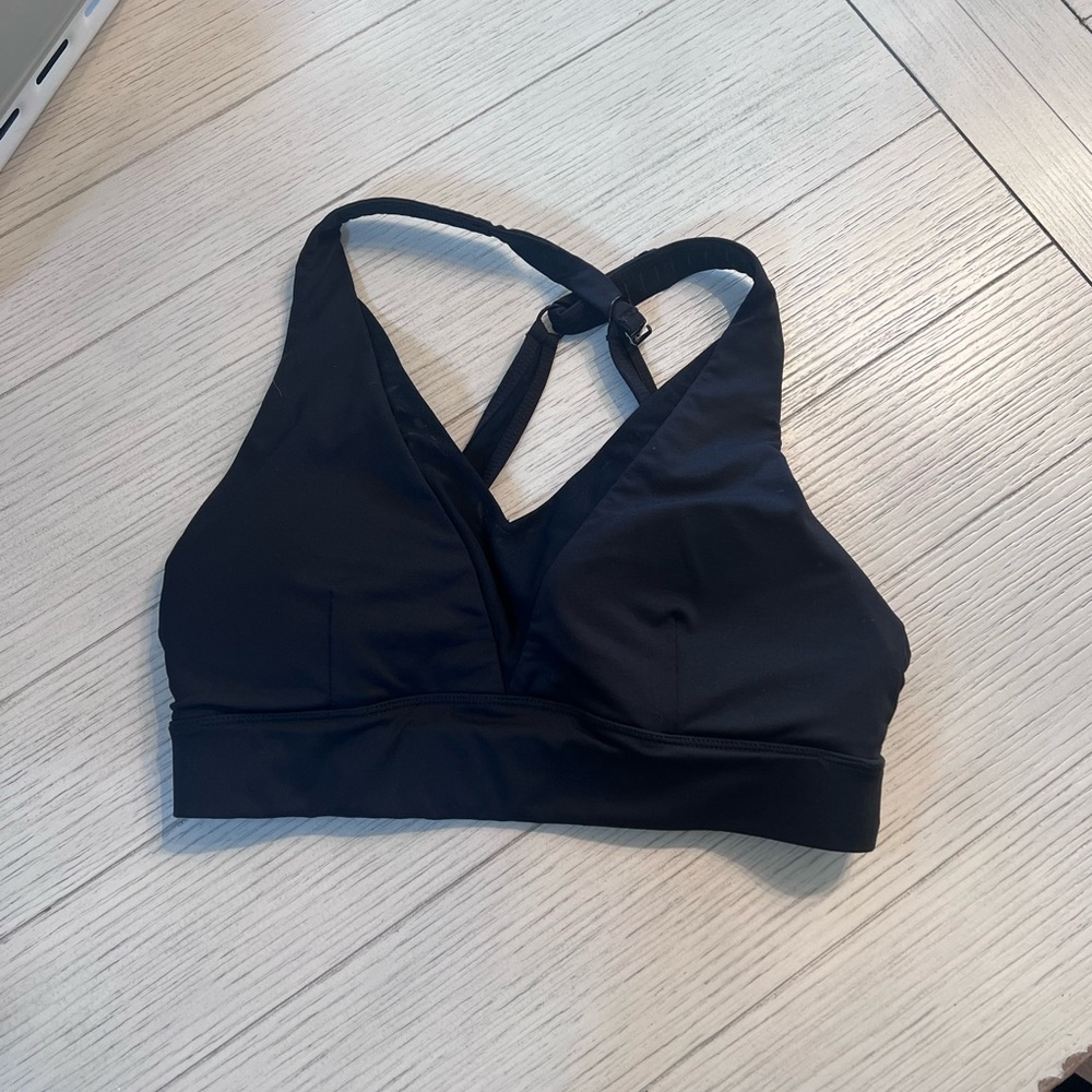 ZYIA Active Adjustable Mesh Bra (black, small)